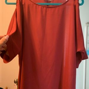 Oversized Pleione top, beautiful rust color